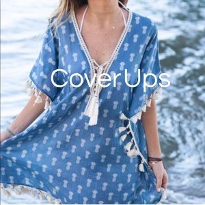 Pineapple beach cover up